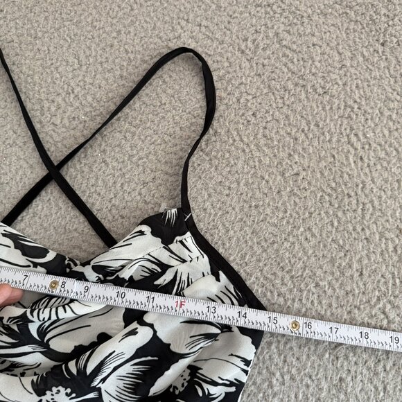 Speechless Dress Floral Midi Criss Cross Strappy New Made in USA - Picture 3 of 14
